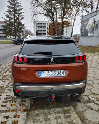 Peugeot 3008 cena 87500 przebieg: 137188, rok produkcji 2018 z Jarocin małe 16